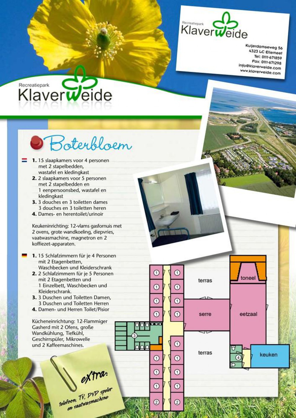 plattegrond Boterbloem